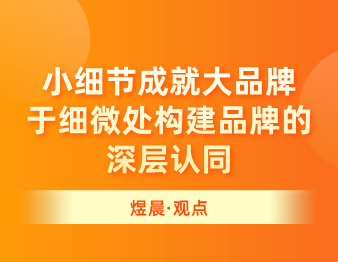 小细节成就大品牌：于细微处构建品牌的深层认同
