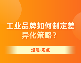 工业品牌如何制定差异化策略？